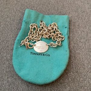 Authentic please return to Tiffany & co necklace